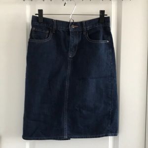 Vintage Old Navy jean skirt